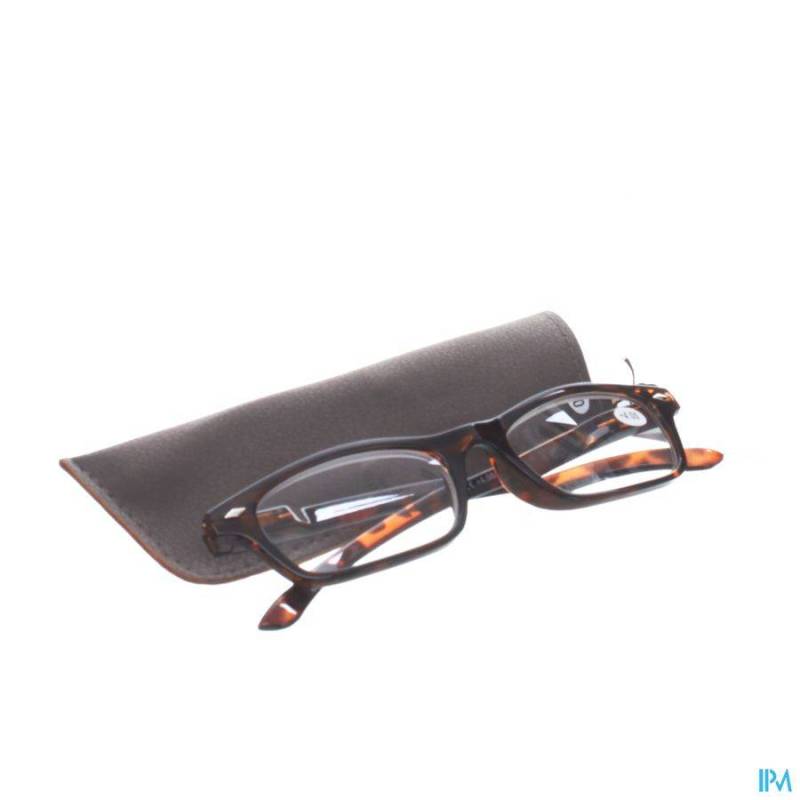 Pharmaglasses Leesbril Diop.+4.00 Brown