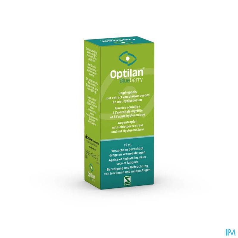 Optilan Blueberry 0,1% Collyre Oogdruppel | 15ml