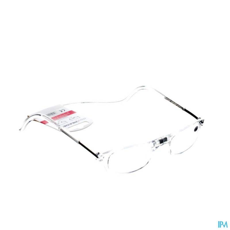 CLIPYREADER LUNETTES +1.50 TRANSPARENT