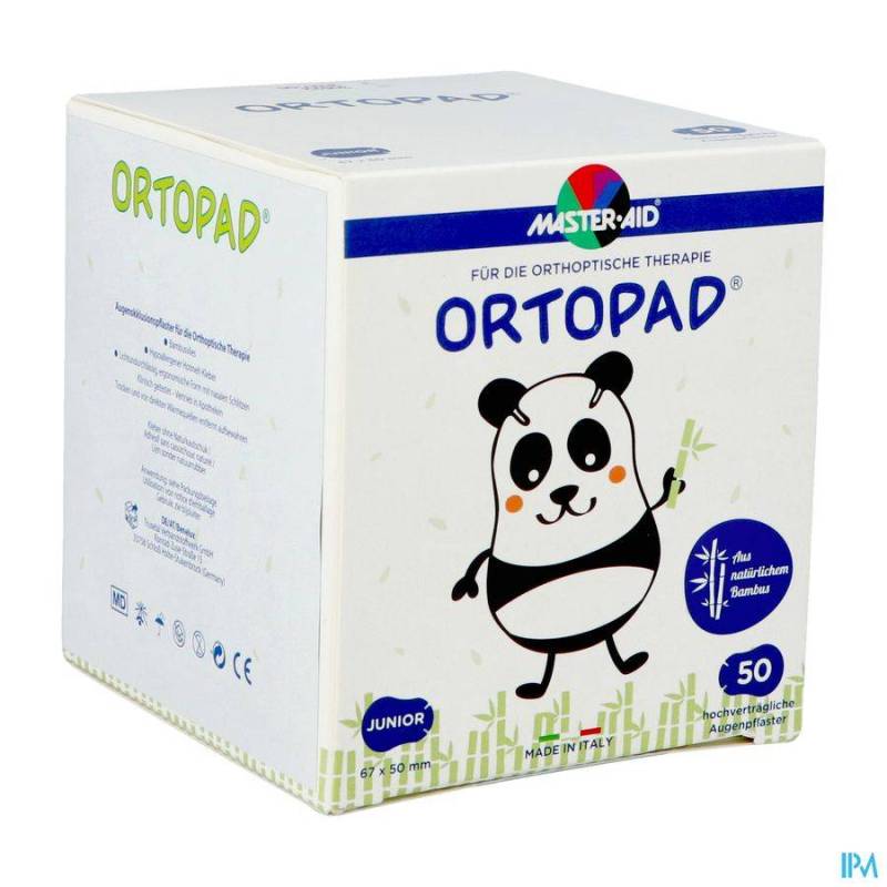 ORTOPAD BLANC JUNIOR PANS OCULAIRE 50