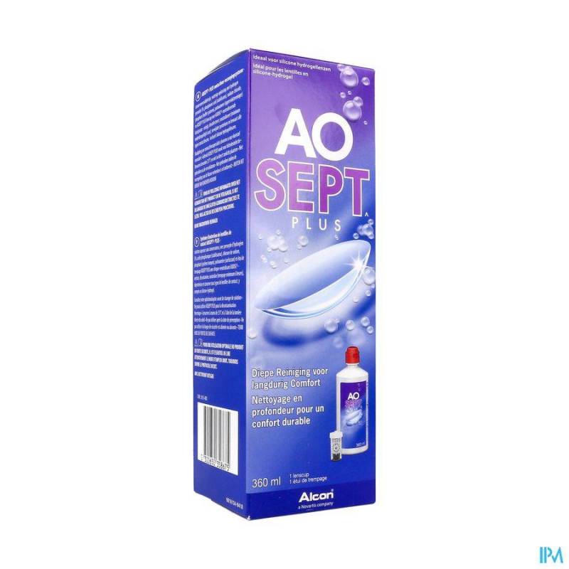 AOSEPT PLUS TOUT LENTILLES 360ML