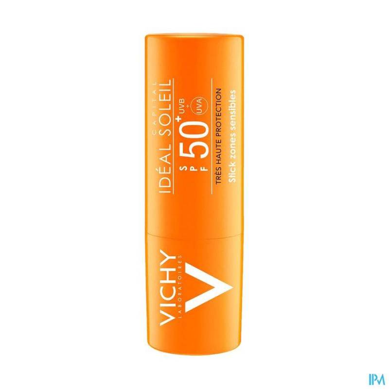 Vichy Zon Idéal Soleil Stick Gevoelige Zones SPF50+ 9g