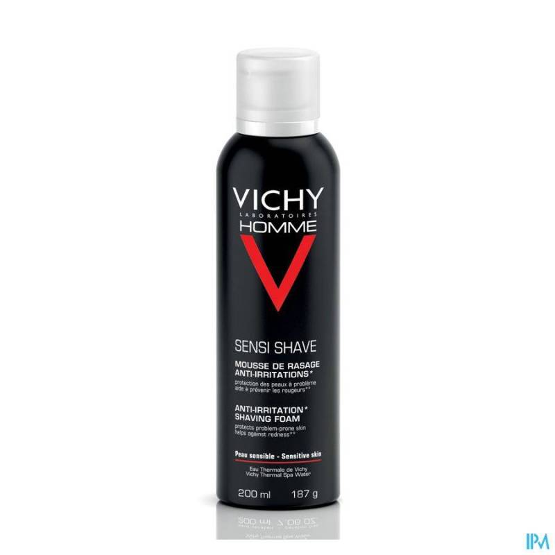 VICHY HOMME MOUSSE A RASER ANTI IRRIT. 200ML