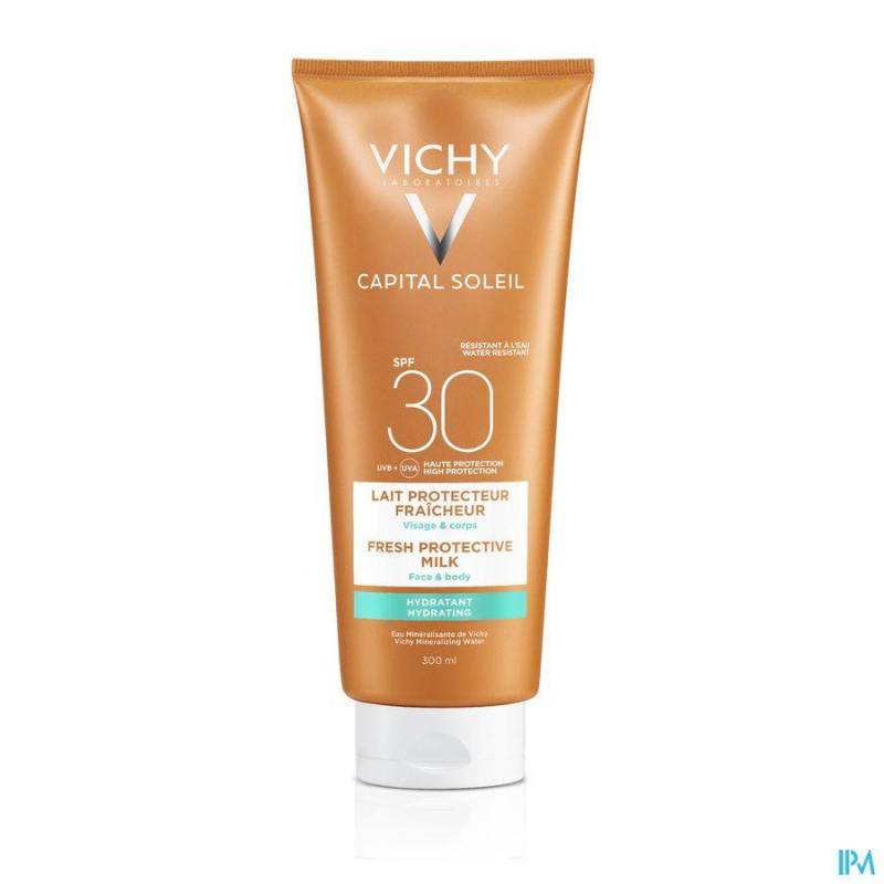 VICHY CAP SOL IP30 LAIT CORPS 300ML