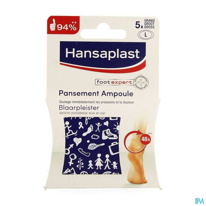 HANSAPLAST MED PANSEMENT AMPOULE GR.TAILLE 5 48584