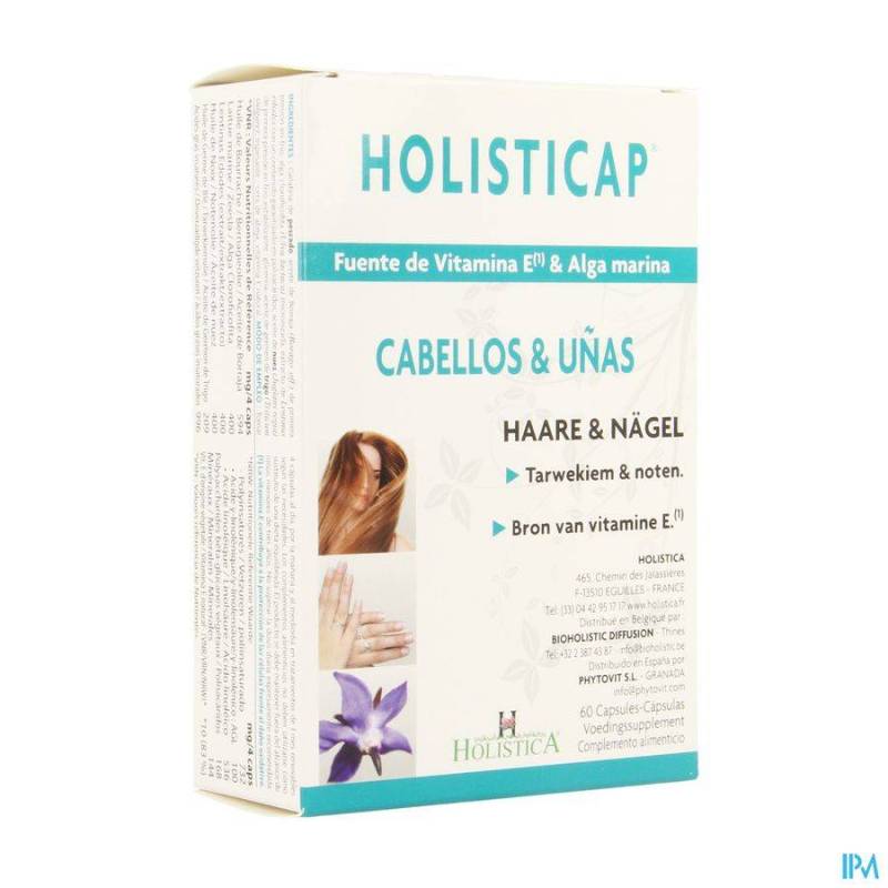 HOLISTICAP SOIN CHEVEUX-ONGLES CAPS 60 HOLISTICA