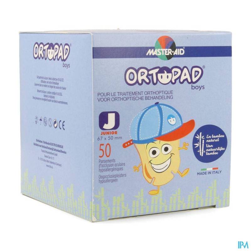 ORTOPAD JUNIOR FOR BOYS COMPRESSE OCUL. 50 73321