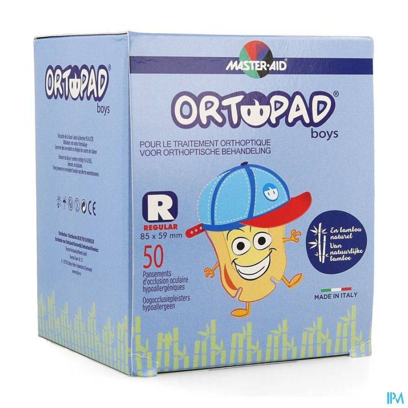 ORTOPAD REGULAR FOR BOYS COMPRESSE OCUL. 50 73324