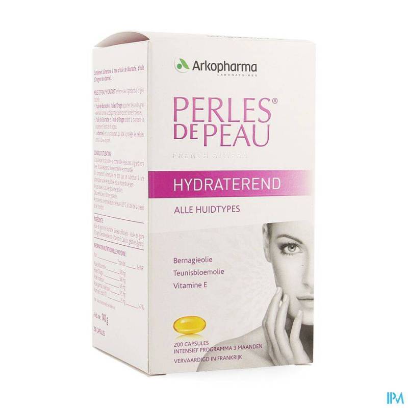 Arkopharma Perles De Peau Hydraterende Huidparels 200 capsules