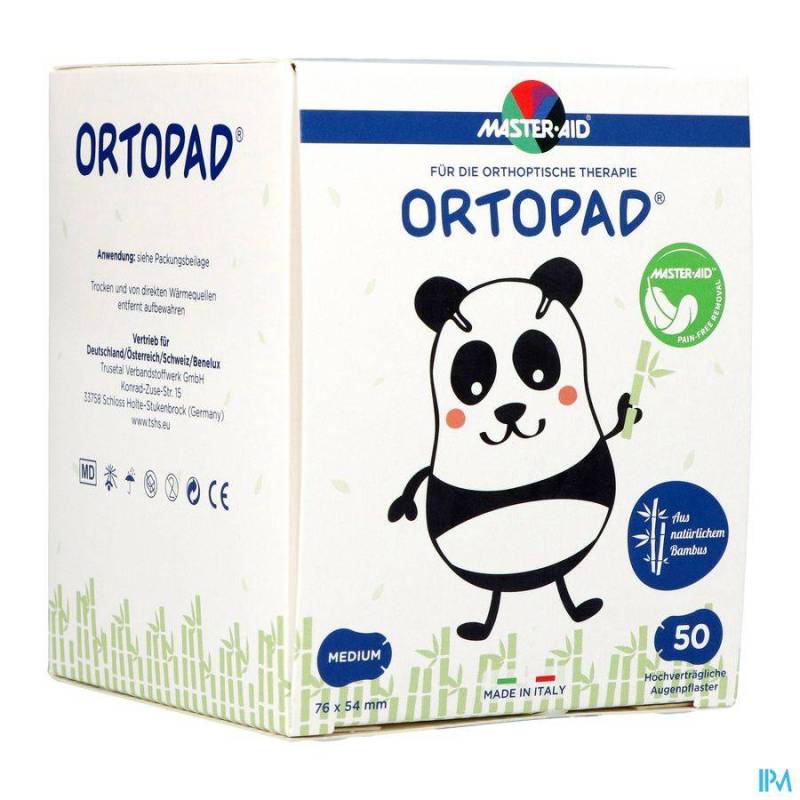 Ortopad Wit Medium Oogkompres 50 70022