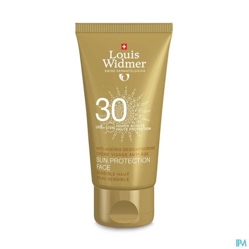 WIDMER SUN PROTECTION FACE IP30 N/PARF TUBE 50ML