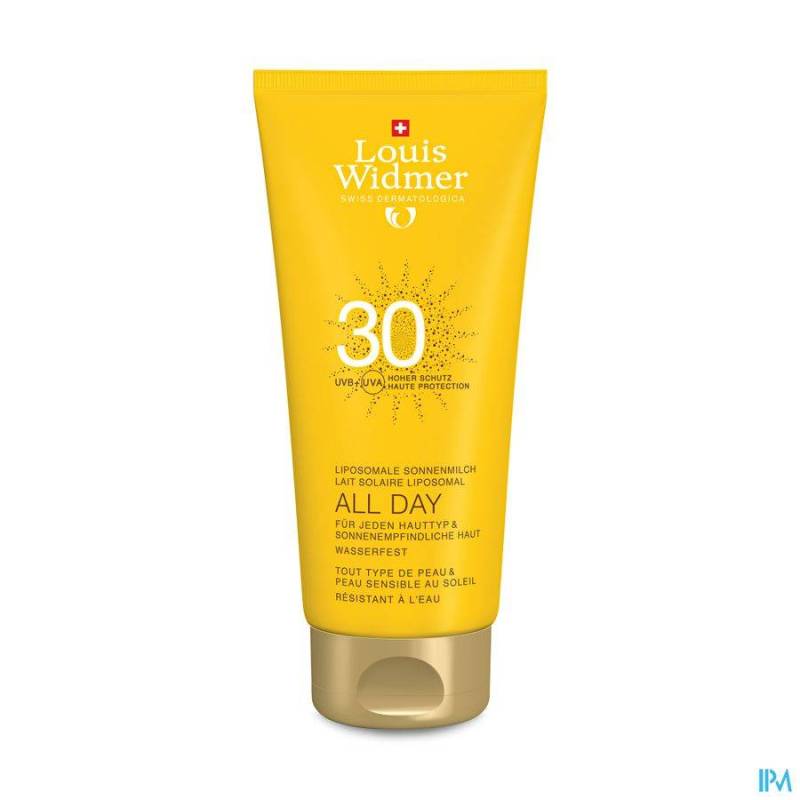 WIDMER SUN ALL DAY 30 PARF TUBE 200ML