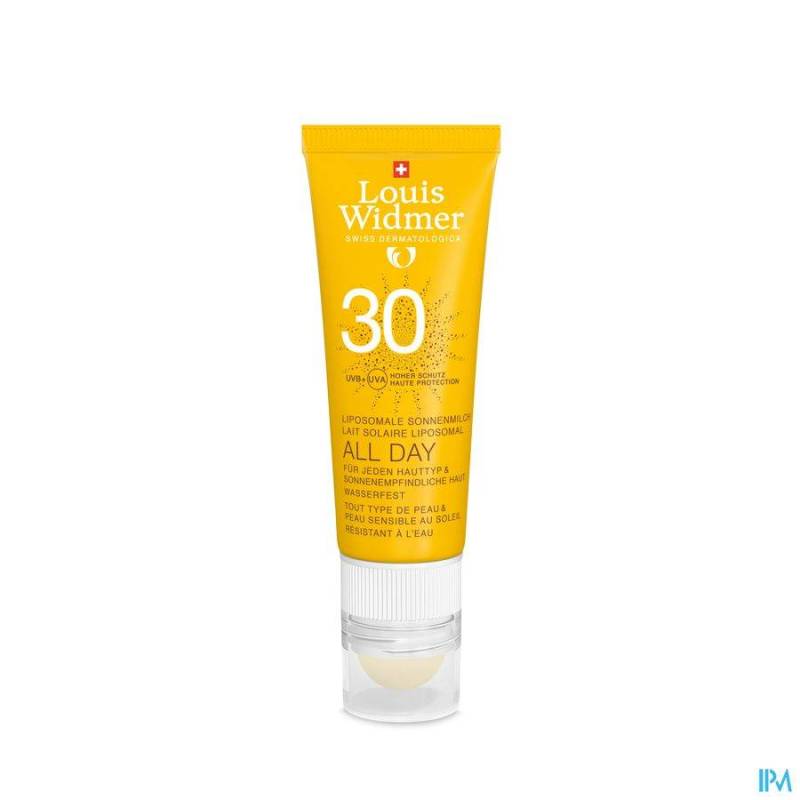 WIDMER SUN ALL DAY 30 PARF+STICK LEVRE TBE 1X 25ML