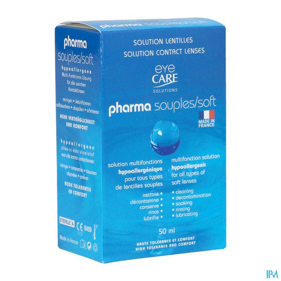 Eye Care Pharma Souples Opl Contactlenzen Fr 50ml