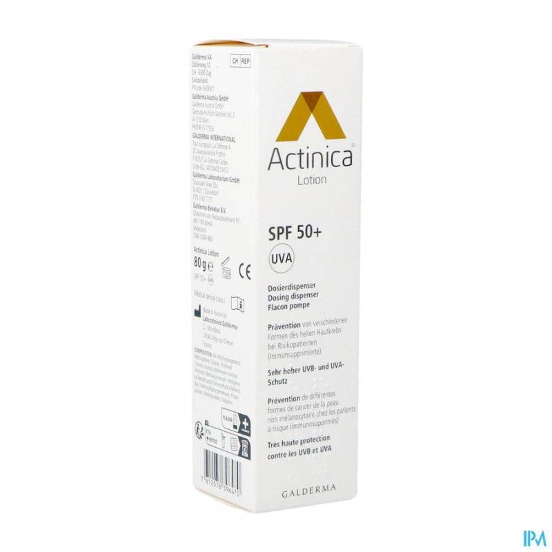 Actinica Lotion Pomp 80g