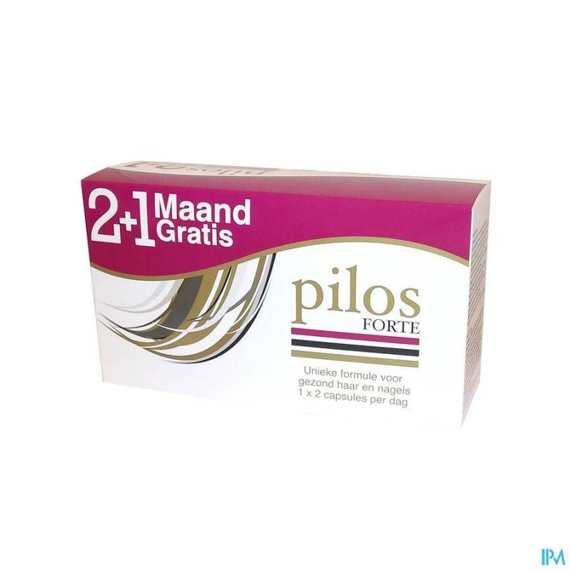 Pilos Forte Blister 6x30 Capsules Promo 2+1 Maand GRATIS