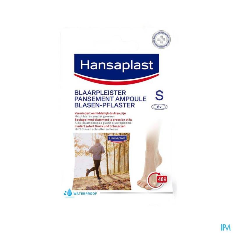 Hansaplast Sos Blaarpleister Klein Strip 6