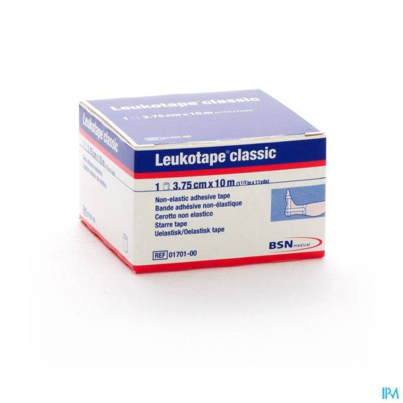 LEUKOTAPE CLASSIC BLANC 3,75CMX10M 1 0170100