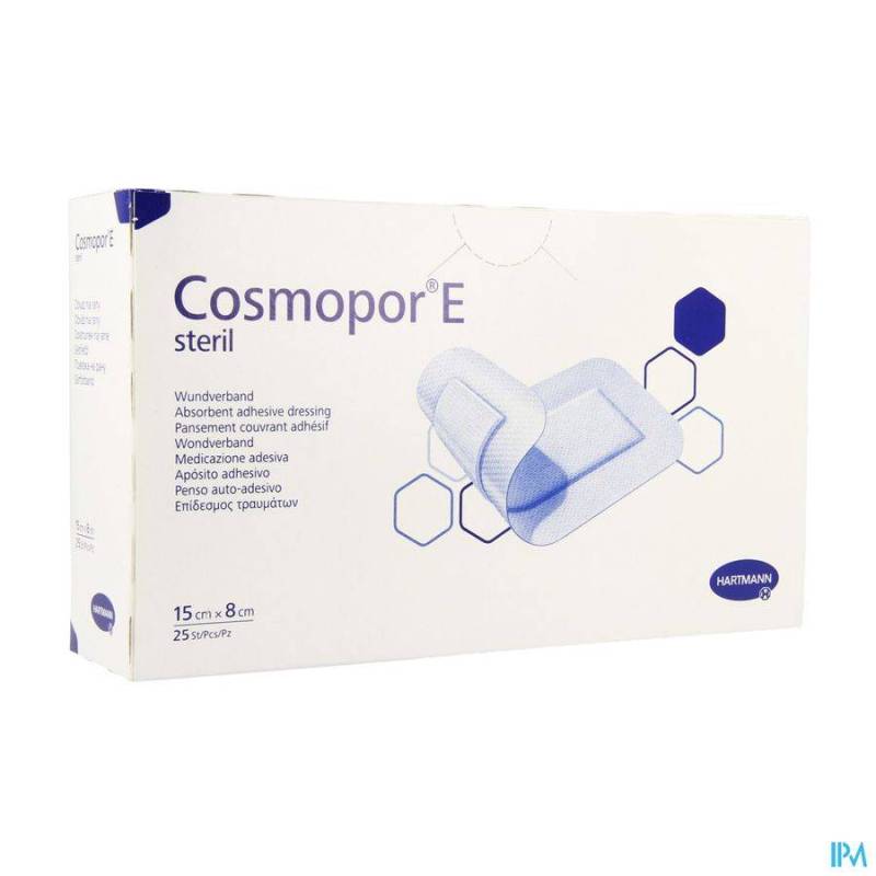 COSMOPOR E PANS STER ADH 15,0X 8CM 25 9008745