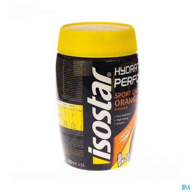 ISOSTAR ORANGE POUDRE 400G NF