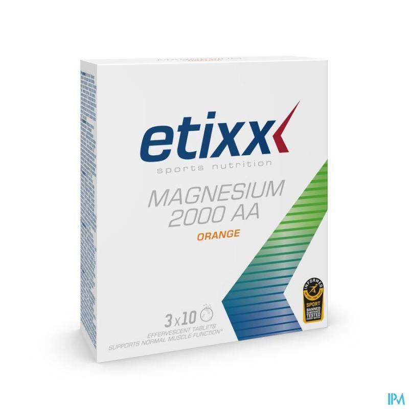 Etixx Magnesium 2000 Aa Bruistablet 30