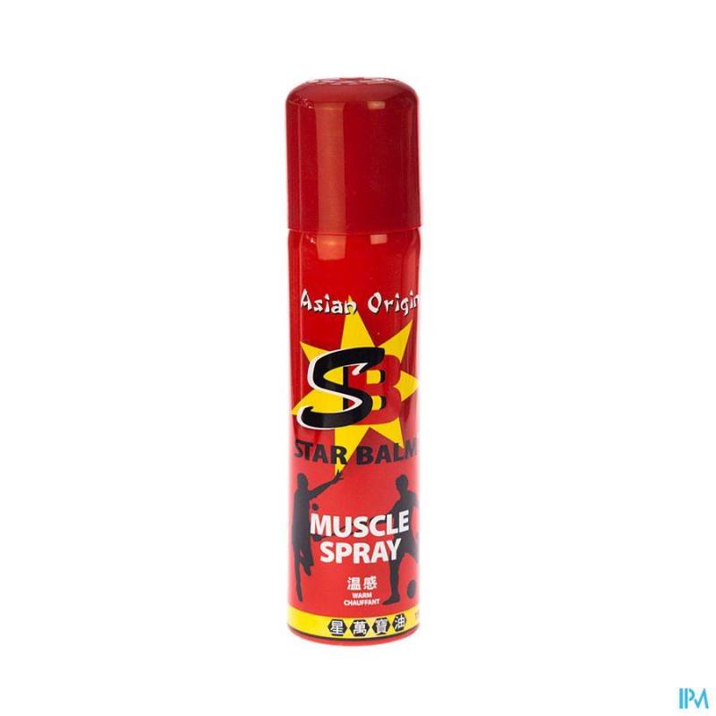STAR BALM MUSCLE SPRAY 150ML