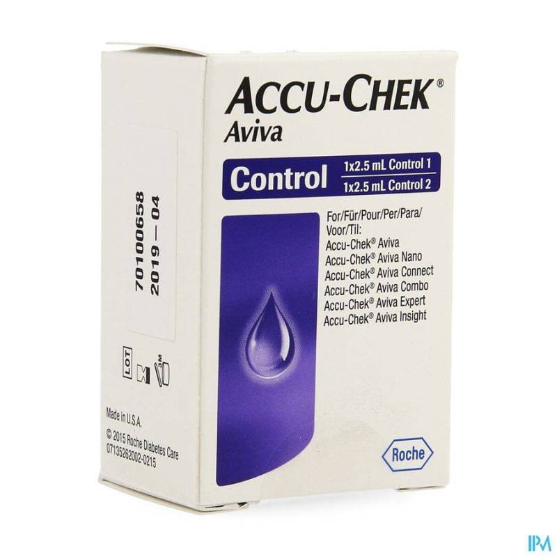 ACCU CHEK AVIVA CONTROL 2X2,5ML 4455215001