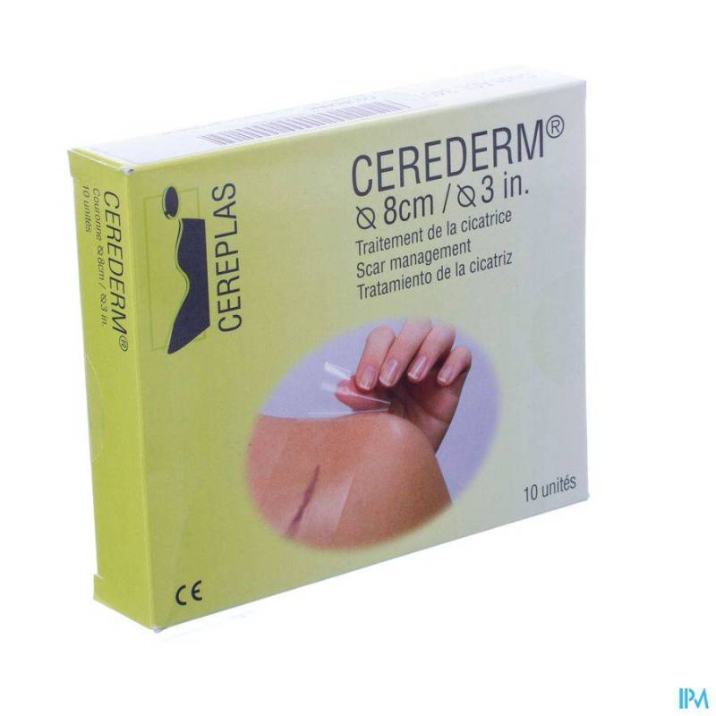 CEREDERM PANS SILIC COURONNE ROND 8CM 10 4309680