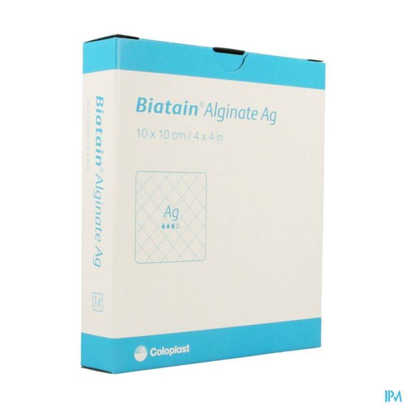 Biatain Alginate Ag Ster 10cmx10cm 10 3760