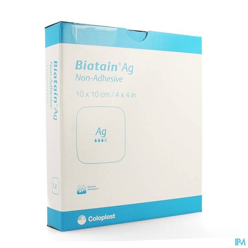 BIATAIN AG PANS MOUSSE N/ADH 10,0X10,0CM 5 39622