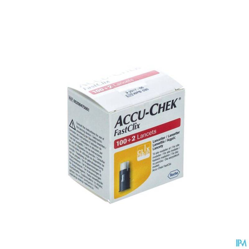 Accu Chek Mobile Fastclix Lancet 17x6 5208475001