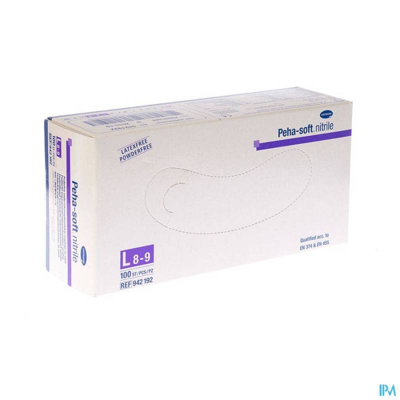 Peha Soft Handschoen Nitrile l 100 9421922