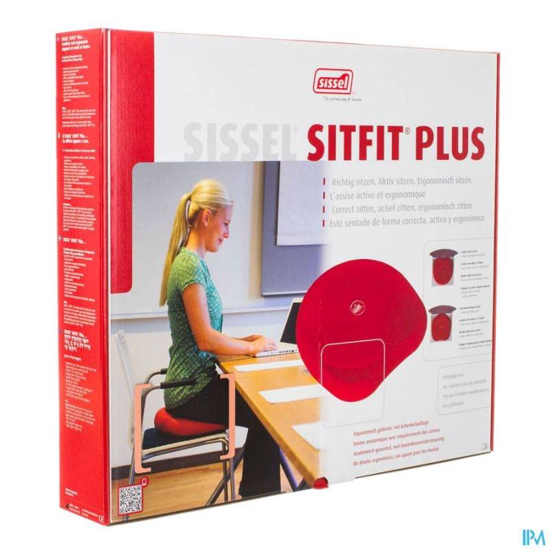 SISSEL SITFIT PLUS COUSSIN BALLON BLEU + POMPE