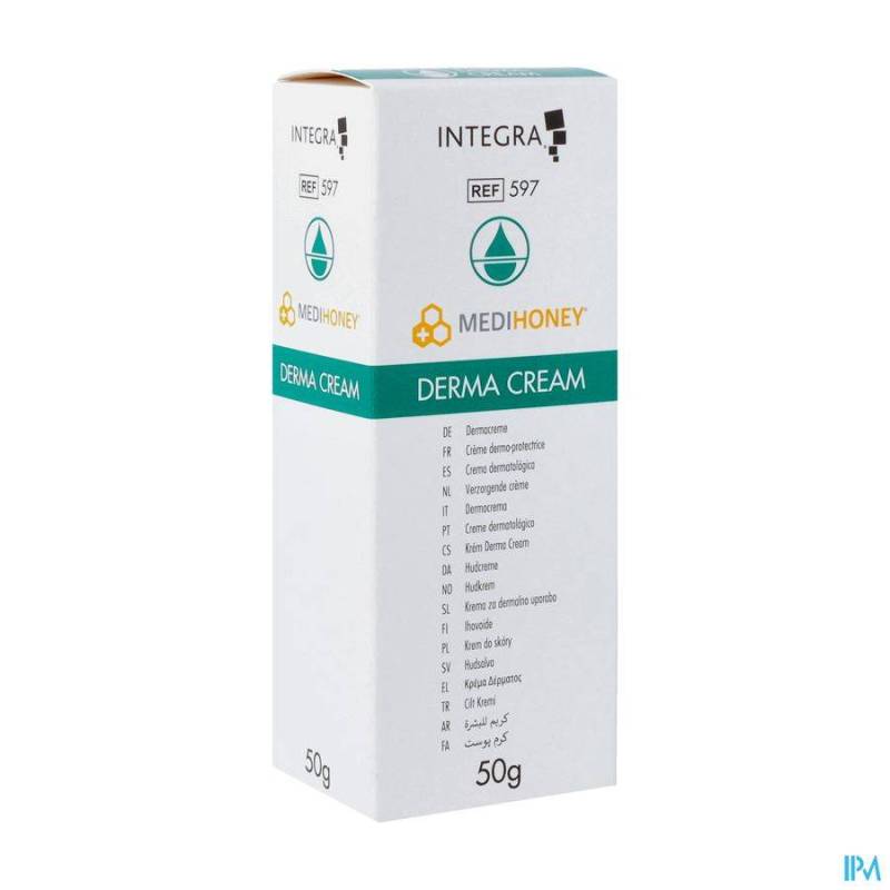 MEDIHONEY DERMA CREAM CREME DERMOPROTECT. TUBE 50G