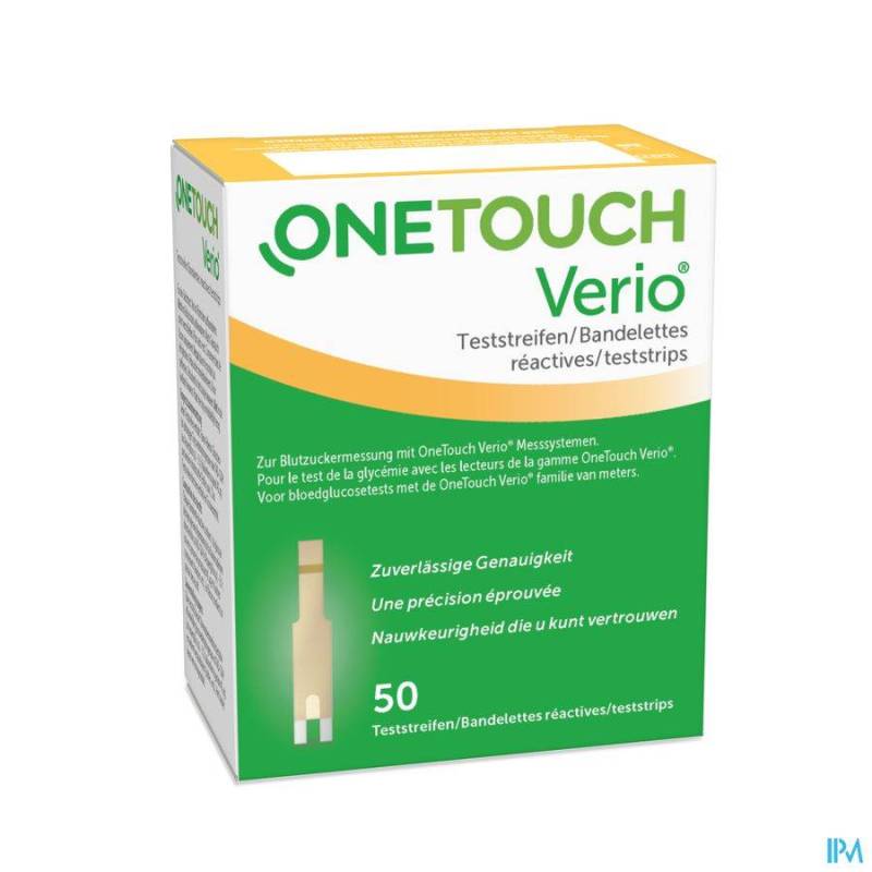 Onetouch Verio Teststrips 50 02217901