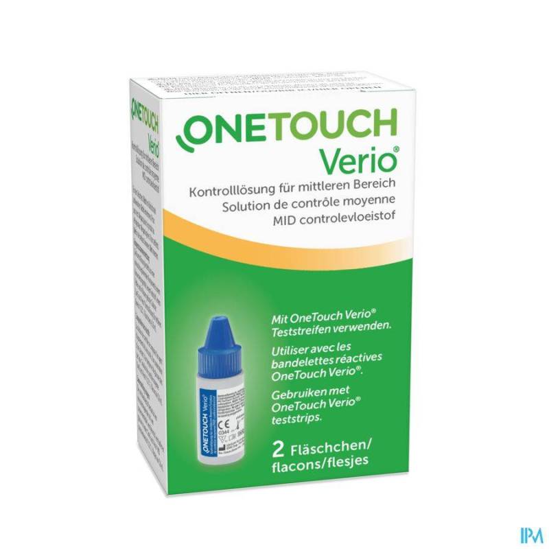 Onetouch Verio Controle Opl Fl 2x3,8ml 02222301