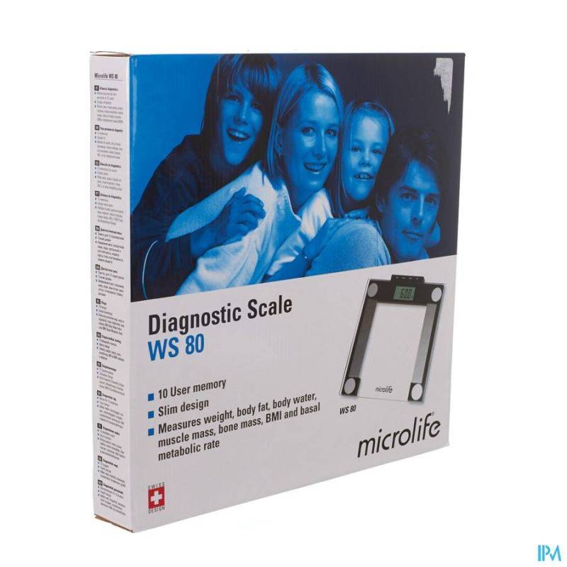 Microlife Personenweegschaal Diagnostisch Ws80