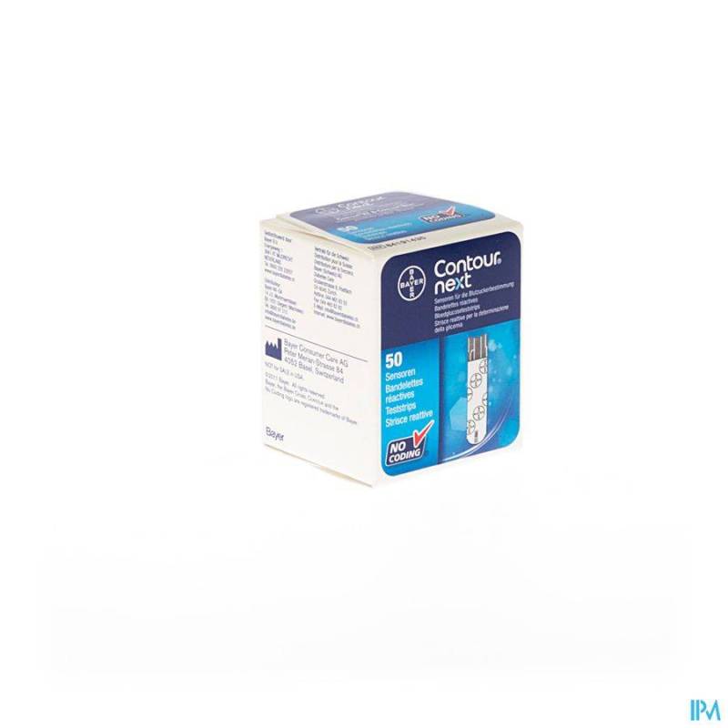 Bayer Contour Next Teststrips Bloedglucose 50