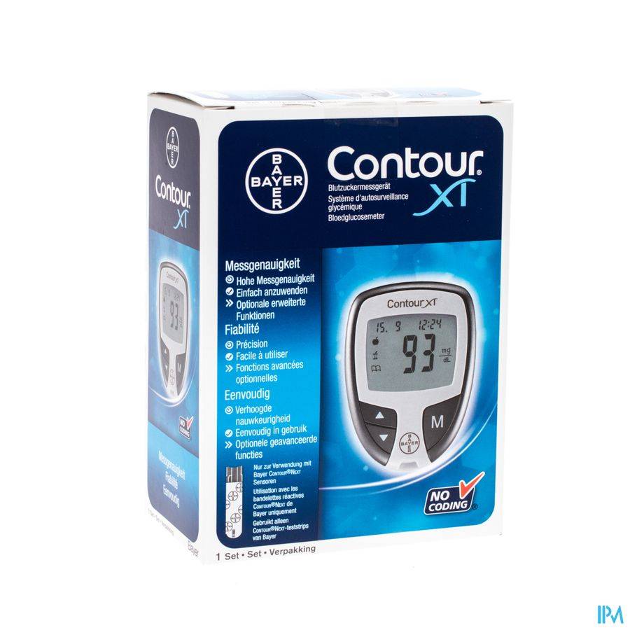 ASCENCIA CONTOUR XT LECTEUR GLYCEMIE