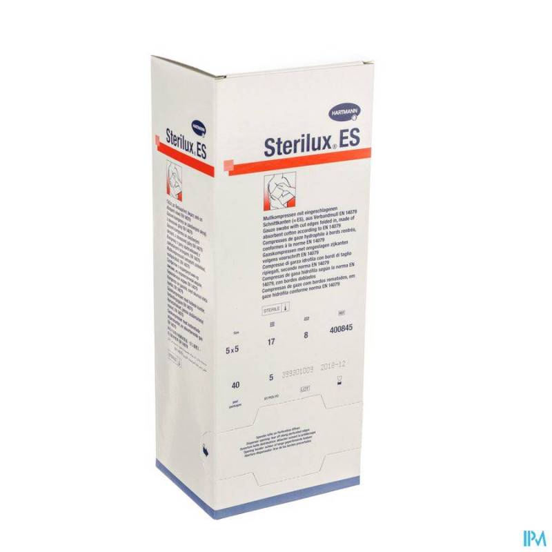 STERILUX ES CP STER 8PL 5,0X 5,0CM 40X5 4008454