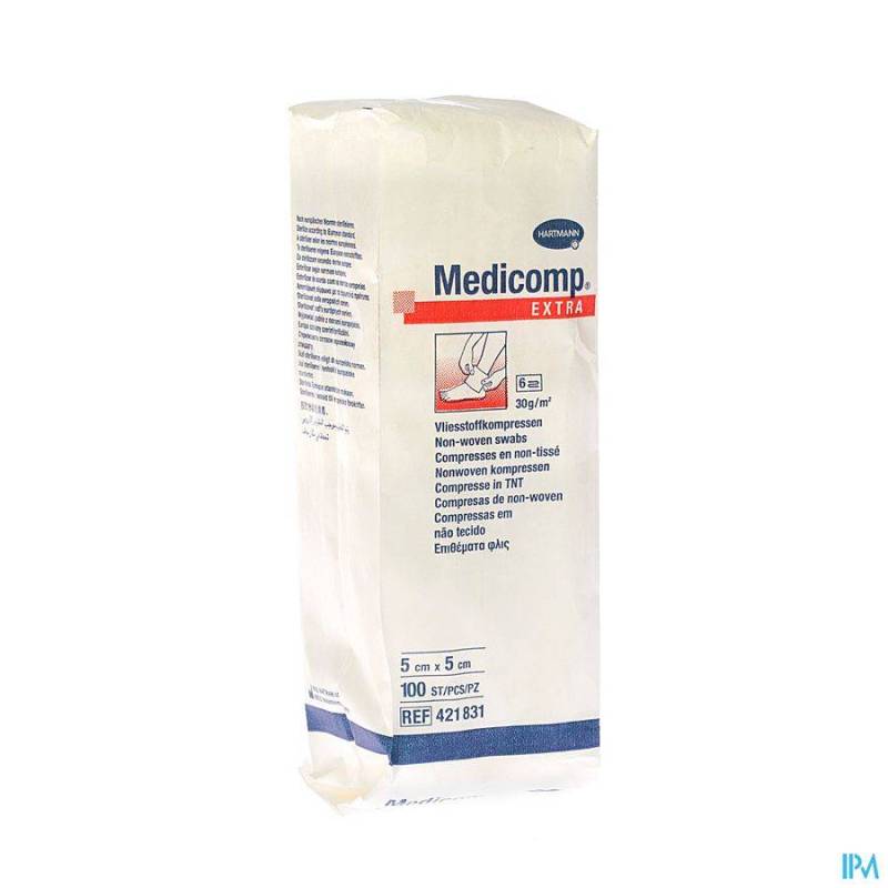 MEDICOMP CP N/ST 6PL 5X 5CM 100 4218314