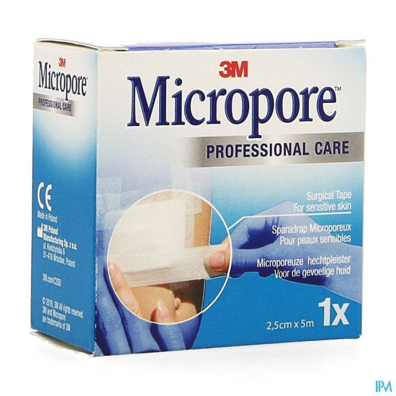 MICROPORE 3M TAPE REFILL 25,0MMX5M ROUL.1 1530P-1S