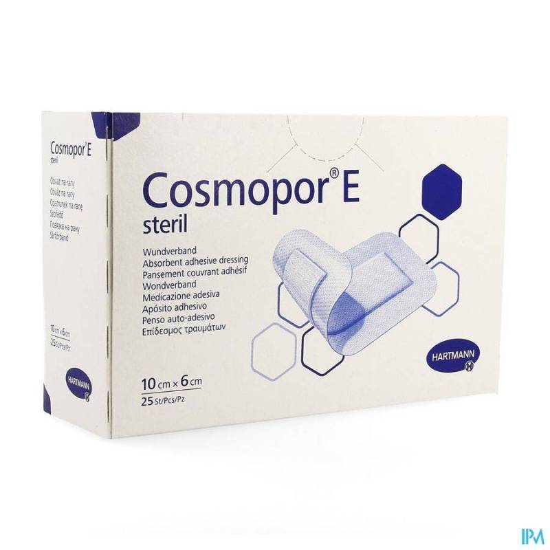 COSMOPOR E PANS STER ADH 10,0X 6CM 25 9008715