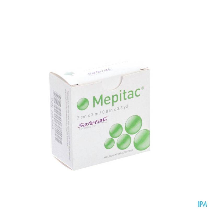 MEPITAC BANDE FIXATION ADH SIL 2CMX3,0M 1 298300