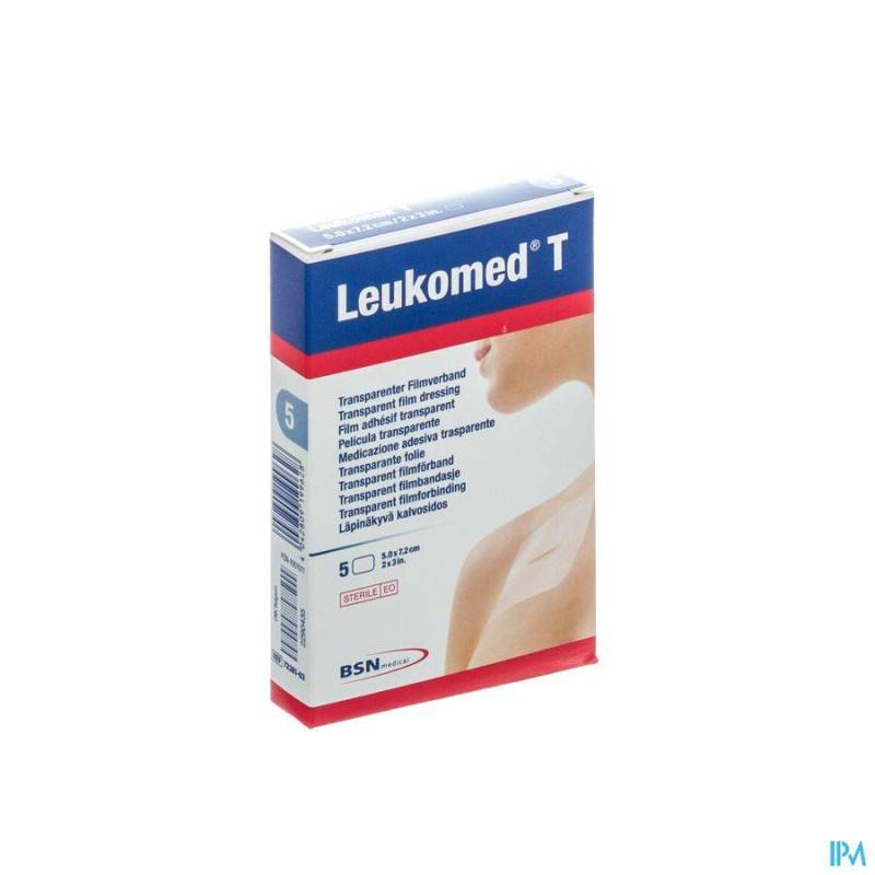 LEUKOMED T PANSEMENT STERIL 7,2CMX 5CM 5 7238103