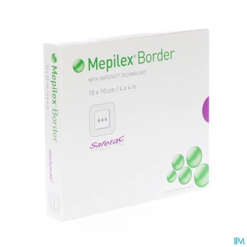 Mepilex Border Sil Adh Ster Nf 10,0x10,0 5 295300