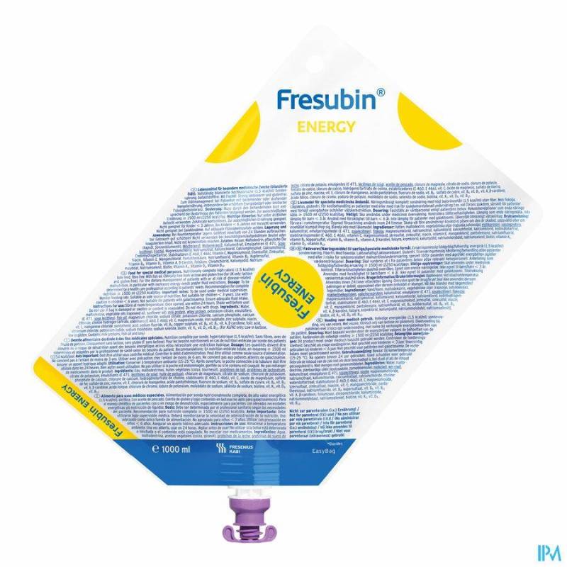 FRESUBIN ENERGY EASYBAG 1000ML 7368231