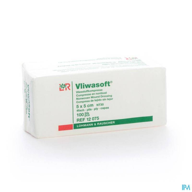 Vliwasoft Kp N/st 4pl 5x 5cm 100 12075