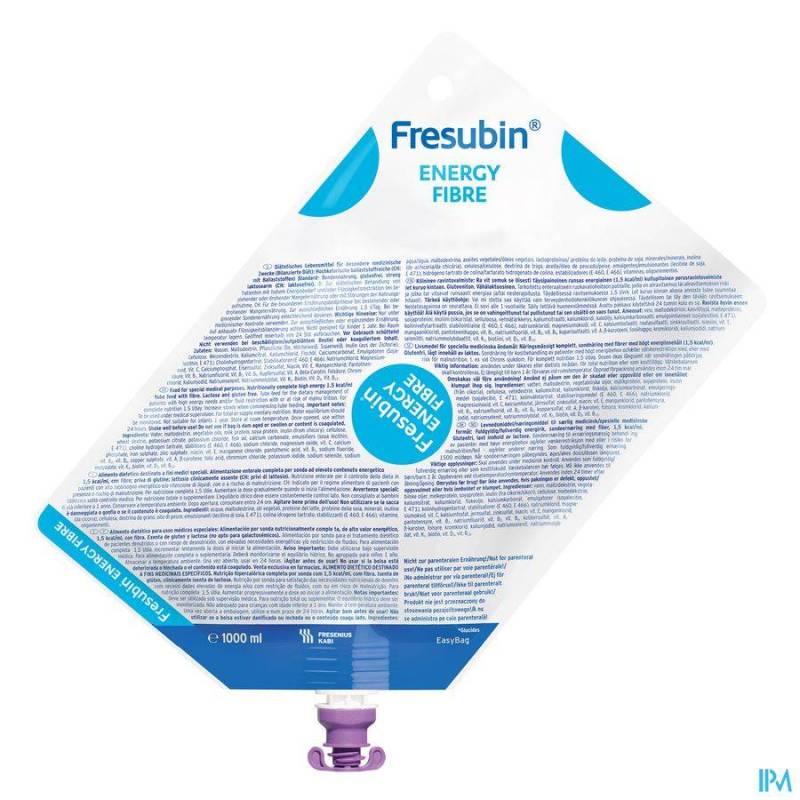 FRESUBIN ENERGY FIBRE EASYBAG 1L 7526231