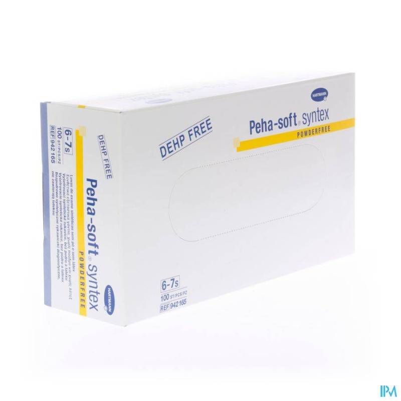 Peha Soft Handschoen Syntex Pdrvrij S 100 9421651